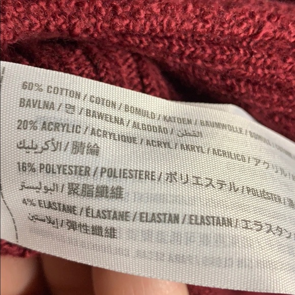 HOLLISTER Stripe Knit High Neck Dress Size S - Picture 5 of 8